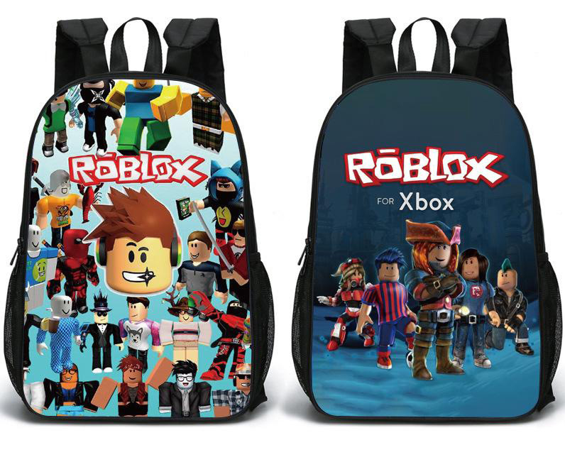 Oboustranný studentský batoh s potisky Roblox vzor 4