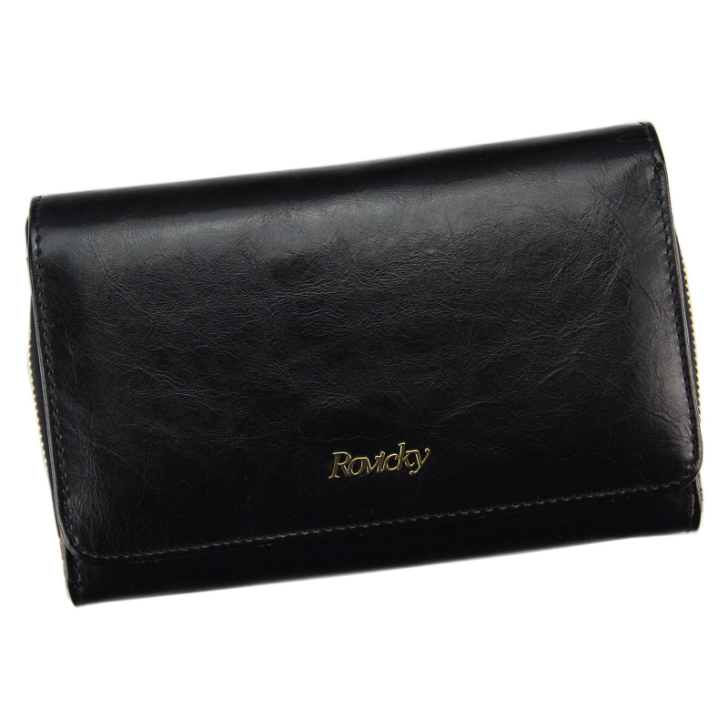 Dámská peněženka Rovicky 8806-BPR RFID černá