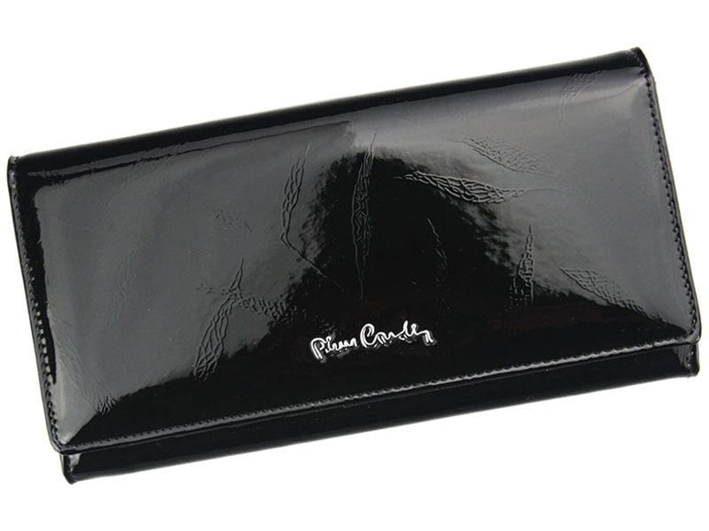 Peněženky - Dámská peněženka Pierre Cardin 02 LEAF 100 černá