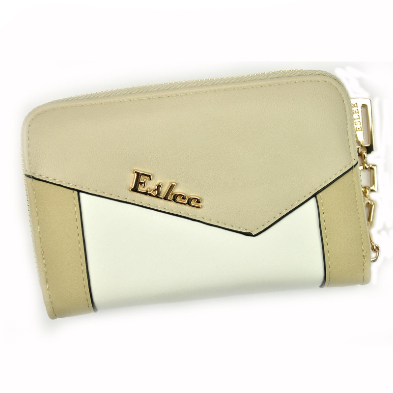 Peněženky - Dámská peněženka Eslee F6755 béžová