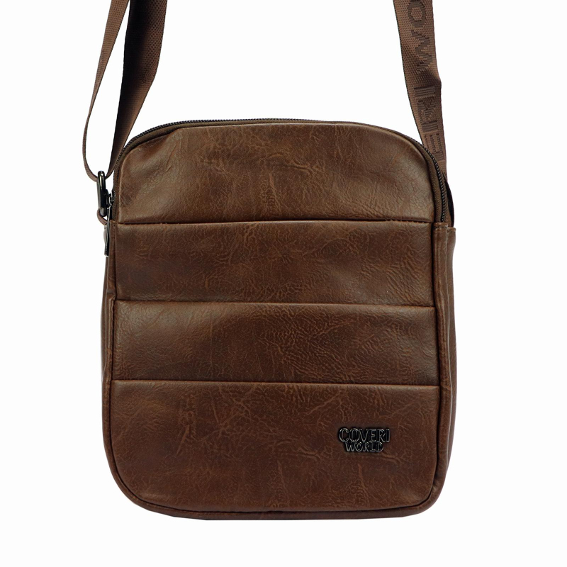 Pánské crossbody Coveri World CW E2264 tmavě hnědá