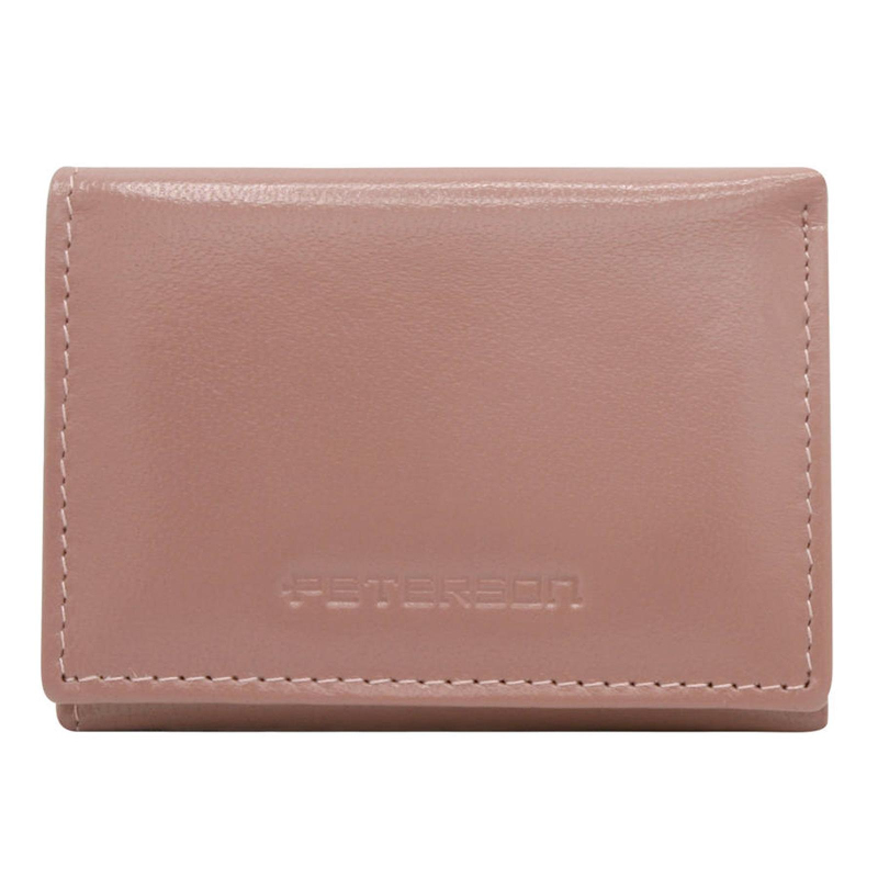 Peněženky - Dámská peněženka Peterson PTN RD-SWZX-86-GCL růžová