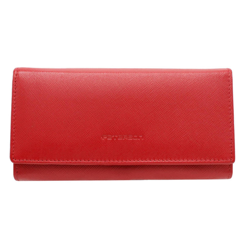 Peněženky - Dámská peněženka Peterson PTN RD-12-GCLS červená