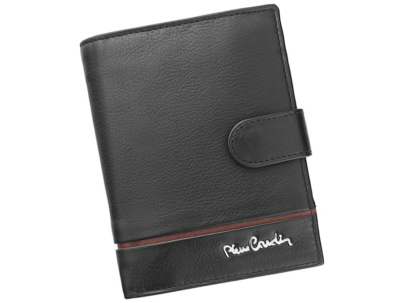 Peněženky - Pánská peněženka Pierre Cardin SAHARA TILAK15 331A černá, červená