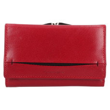 Lagen dámská peněženka kožená s kovovým rámečkem červená/černá-RED/BLK