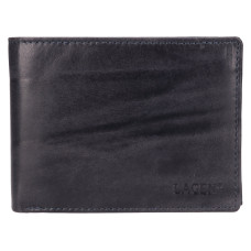 Lagen pánská peněženka kožená LG-2111-šedomodrá-grey