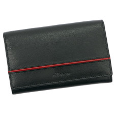 Dámská peněženka Albatross GN LW-M01 PIPE černá, červená