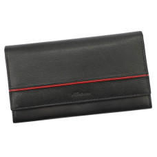 Dámská peněženka Albatross GN LW-L02 PIPE černá, červená