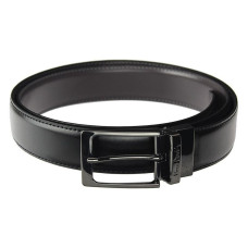 Pánský pásek Pierre Cardin FWJX5 DOUBLE BLACK-BROWN 135