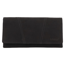 Lagen dámská peněženka kožená 66-388 ČERNÁ-BLK