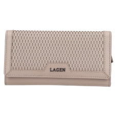 Lagen dámská peněženka kožená BLC/5704/123 béžová-taupe