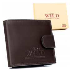 Pánská peněženka Wild N0035L-P-SCR tmavě hnědá