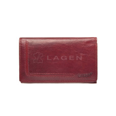 Lagen dámská peněženka kožená HT-31/T - červená - RED