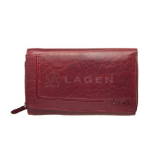 Lagen dámská peněženka kožená HT-32/T - červená - RED