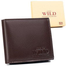 Pánská peněženka Wild N992-P-SCR tmavě hnědá