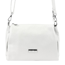 Dámská kabelka MiaMore 01-002 DOLLARO bílá