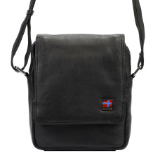 Pánské crossbody Nordee MSD-02 GM03 NAPPA černá