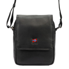 Pánské crossbody Nordee MSD-02 GM04 NAPPA černá