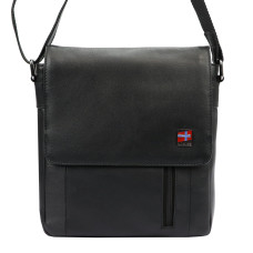Pánské crossbody Nordee MSD-02 GM11 NAPPA černá