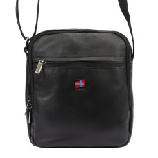 Pánské crossbody Nordee MSD-02 GM07 NAPPA černá