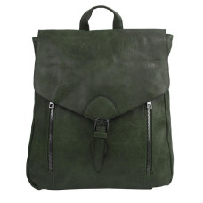 Dámský batoh / kabelka tmavě zelená