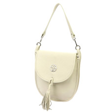 Dámská kabelka Gregorio 1715 DOLLARO krémová