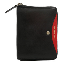 Pánská peněženka Peterson PTN 340.01 černá, červená