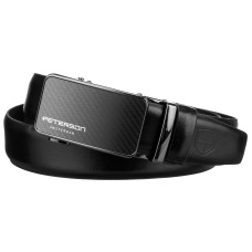 Pánský pásek Peterson PTN A002 BLACK 115