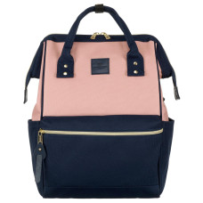 Dámský batoh Peterson PTN ALFA NAVY+PINK námořnická modrá