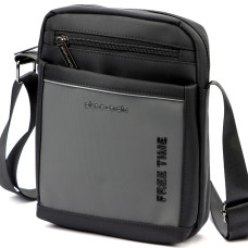 Pánské crossbody Pierre Cardin 2051 ALAN09 černá, šedá