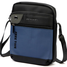 Pánské crossbody Pierre Cardin 2081 ALAN09 černá, modrá