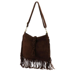 Dámská kabelka Luka 25-073 tmavě hnědá