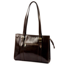 Dámská kabelka Florence 54 ZIP tmavě hnědá