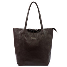 Dámská kabelka MiaMore 01-014 Z DOLLARO tmavě hnědá