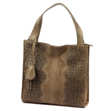 Dámská kabelka Luka 26-010 CROCO taupe