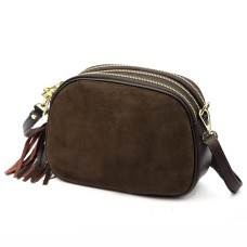 Dámská kabelka Luka 26-035 tmavě hnědá