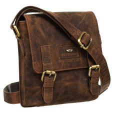Pánské crossbody Peterson PTN 996-S-NSH hnědá