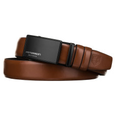 Pánský pásek Peterson PTN A004 BROWN 115