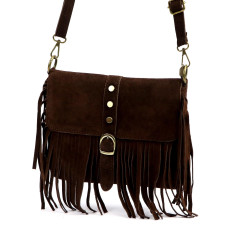 Dámská kabelka Luka 25-074 tmavě hnědá