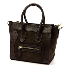 Dámská kabelka Luka 26-055 tmavě hnědá