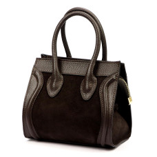 Dámská kabelka Luka 26-070 tmavě hnědá