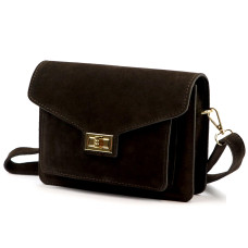 Dámská kabelka Luka 26-061 tmavě hnědá