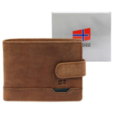 Pánská peněženka Nordee HJORT N992L světle hnědá