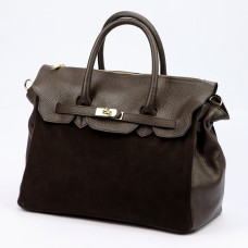 Dámská kabelka Camilla PREMIUM 10.009 tmavě hnědá