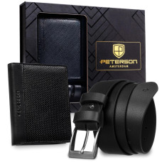 Pánská dárková sada Peterson PTN N4-DOT BLACK 125