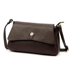Dámská kabelka Gregorio 1746 DOLLARO tmavě hnědá