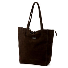 Dámská kabelka MiaMore 01-014 Z tmavě hnědá