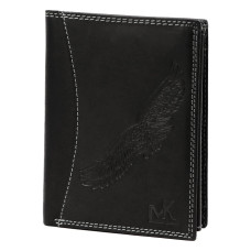 Pánská peněženka Money Kepper CDD 5601 BIRD černá, šedá