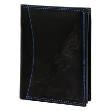 Pánská peněženka Money Kepper CDD 5601 BIRD černá, modrá