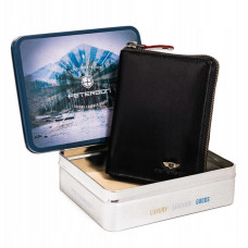 Pánská peněženka Peterson PTN 340.02 černá, červená